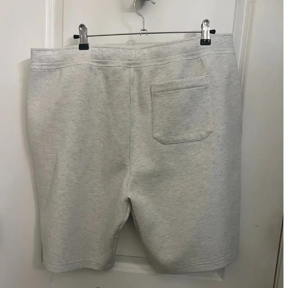 Polo Ralph Lauren Men's Double-Knit shorts XXL Heather Grey Athleisure Lounge